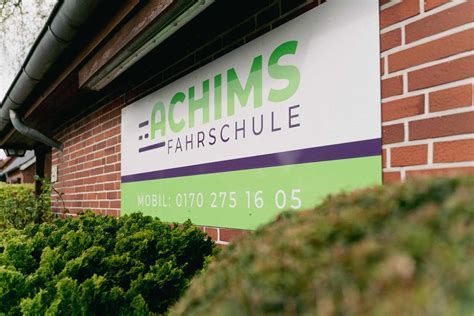 Achims Fahrschule Standort.